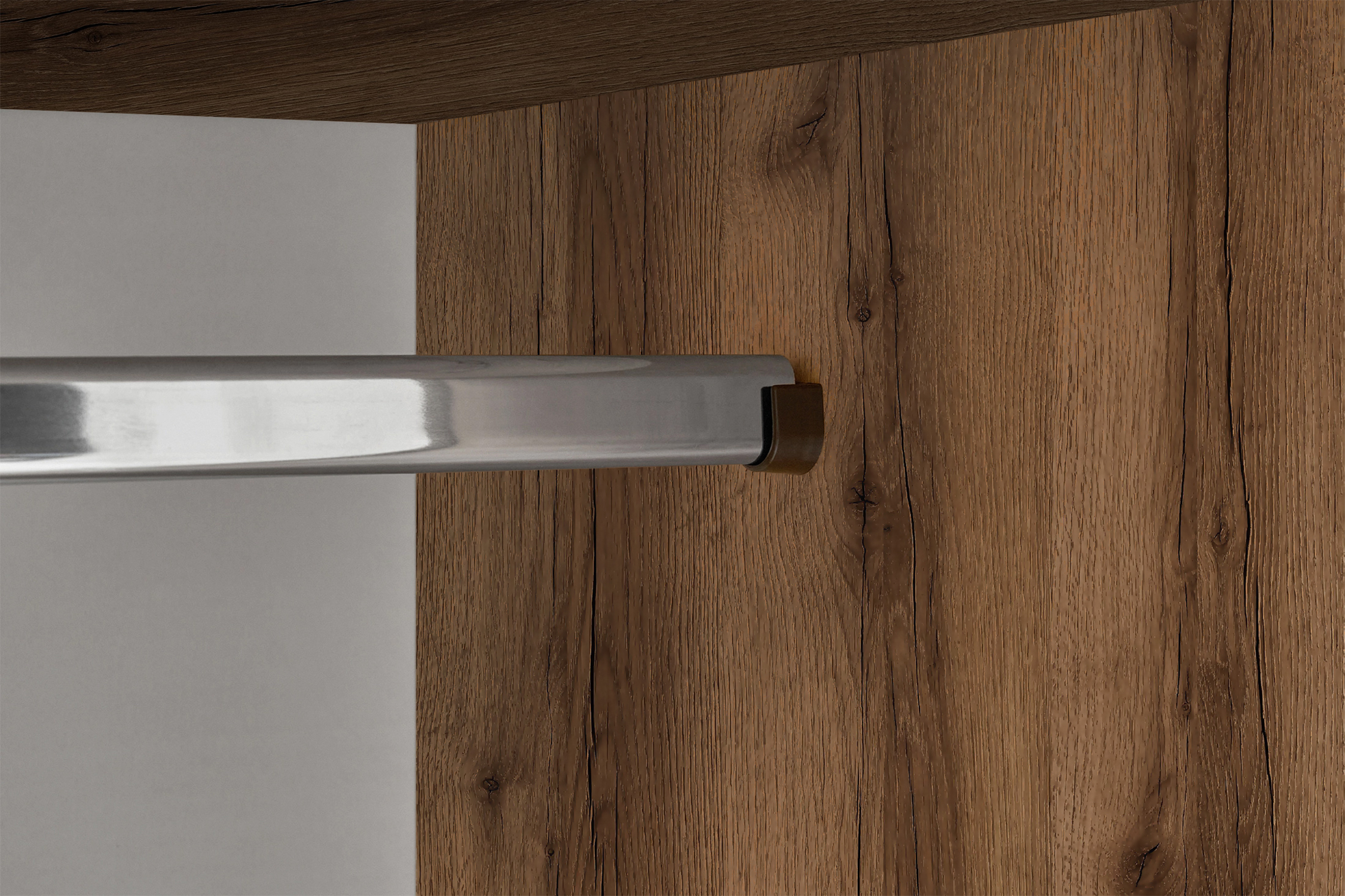 Шкаф Трио дуб делано / графит