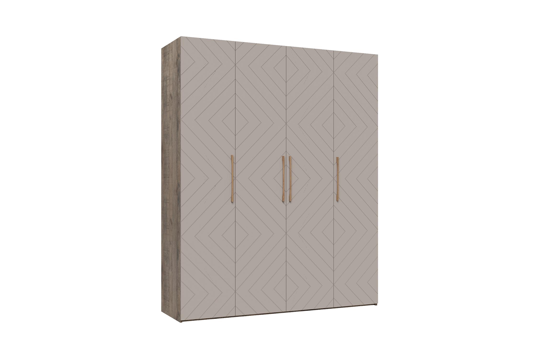 Шкаф Ньёрд 1800 дуб самдал / ива пепельная