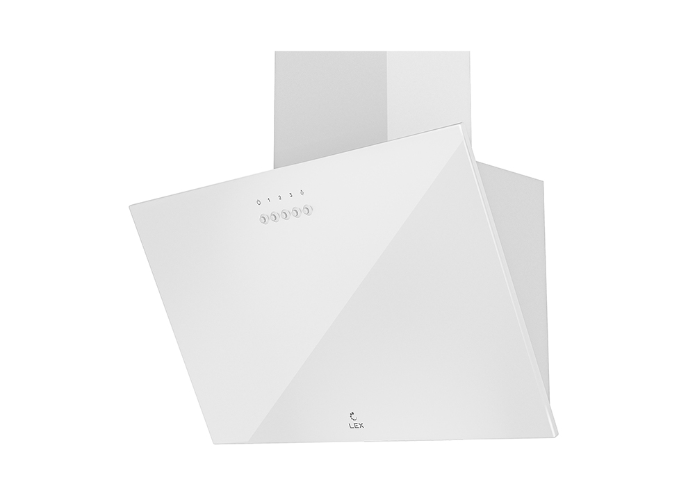 Наклонная вытяжка LEX MOZA 500 WHITE