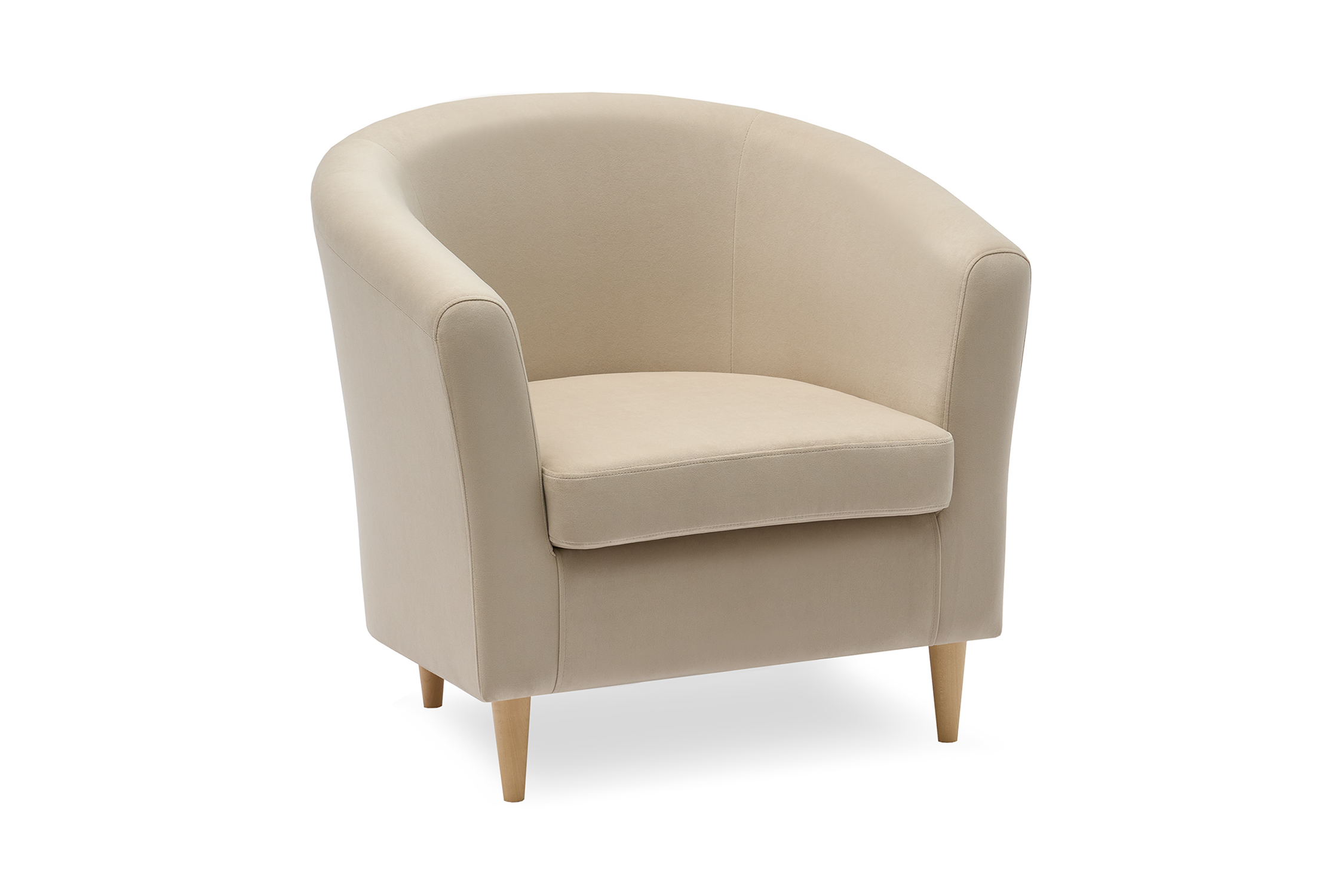 Кресло Вета велюр бежевый