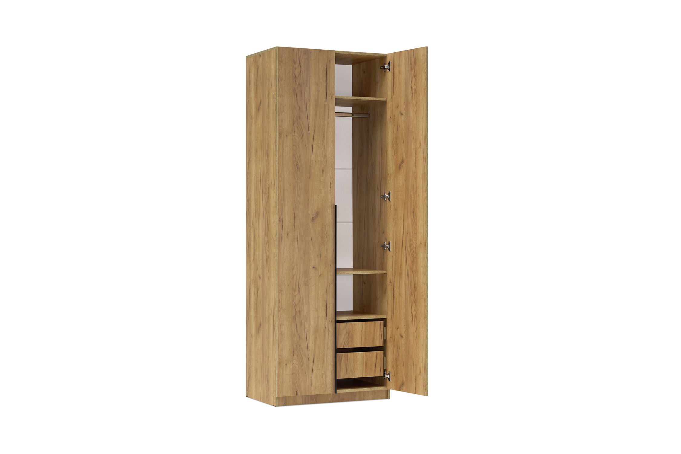 Шкаф 2-х створчатый Тивина дуб золотой