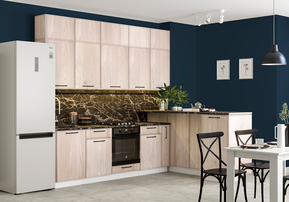 Модульная кухня Либерти лиственница