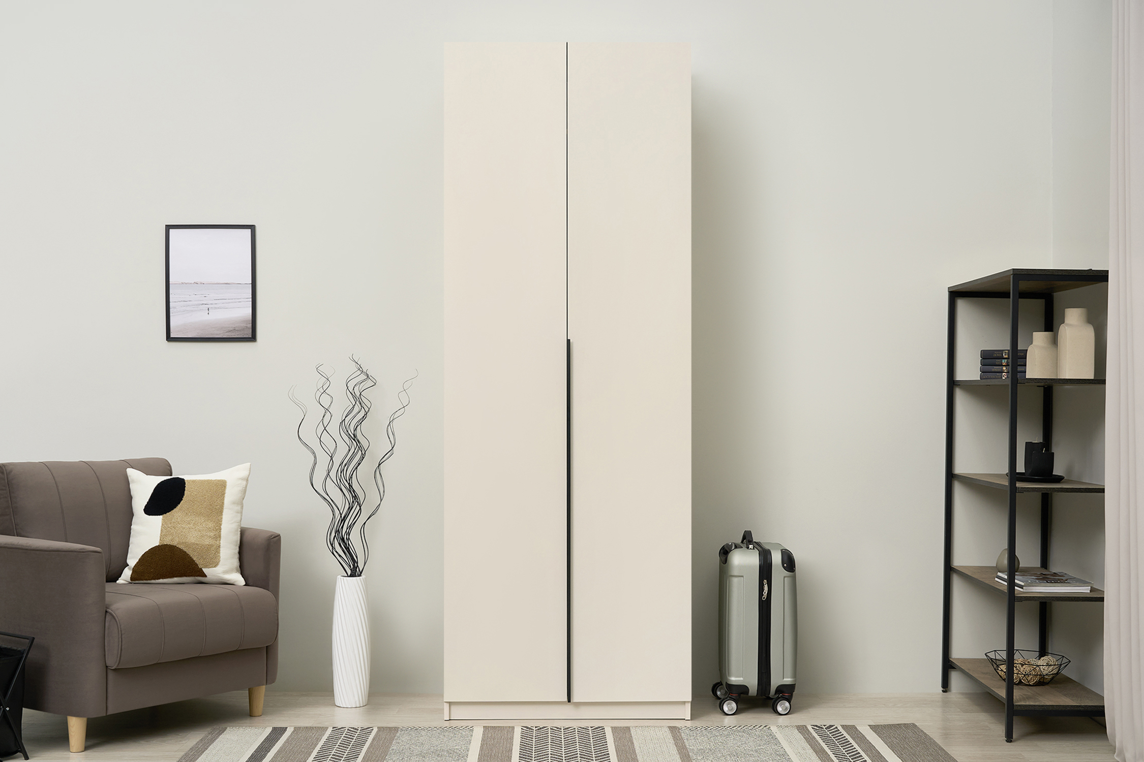 Шкаф 2-х створчатый Тивина меланж