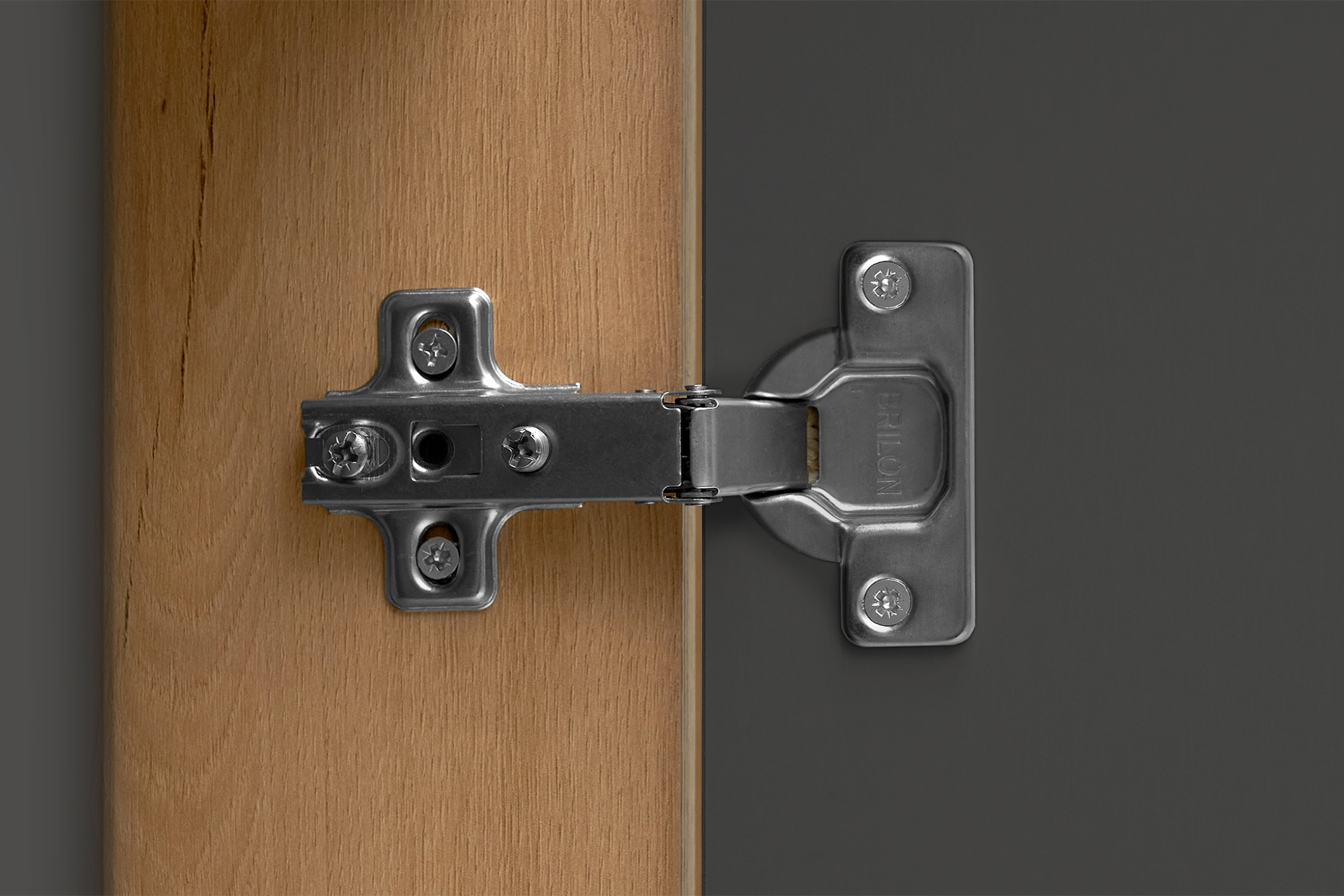 Шкаф Трио дуб вотан / графит