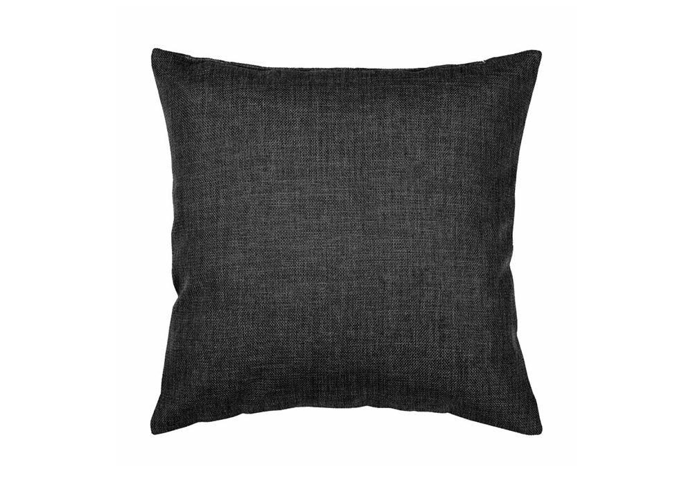 Подушка декоративная Волшебная ночь 40х40 см рогожка, темно-серая