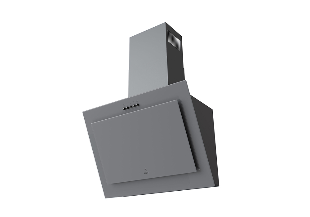 Наклонная вытяжка LEX MIO G 600 GREY