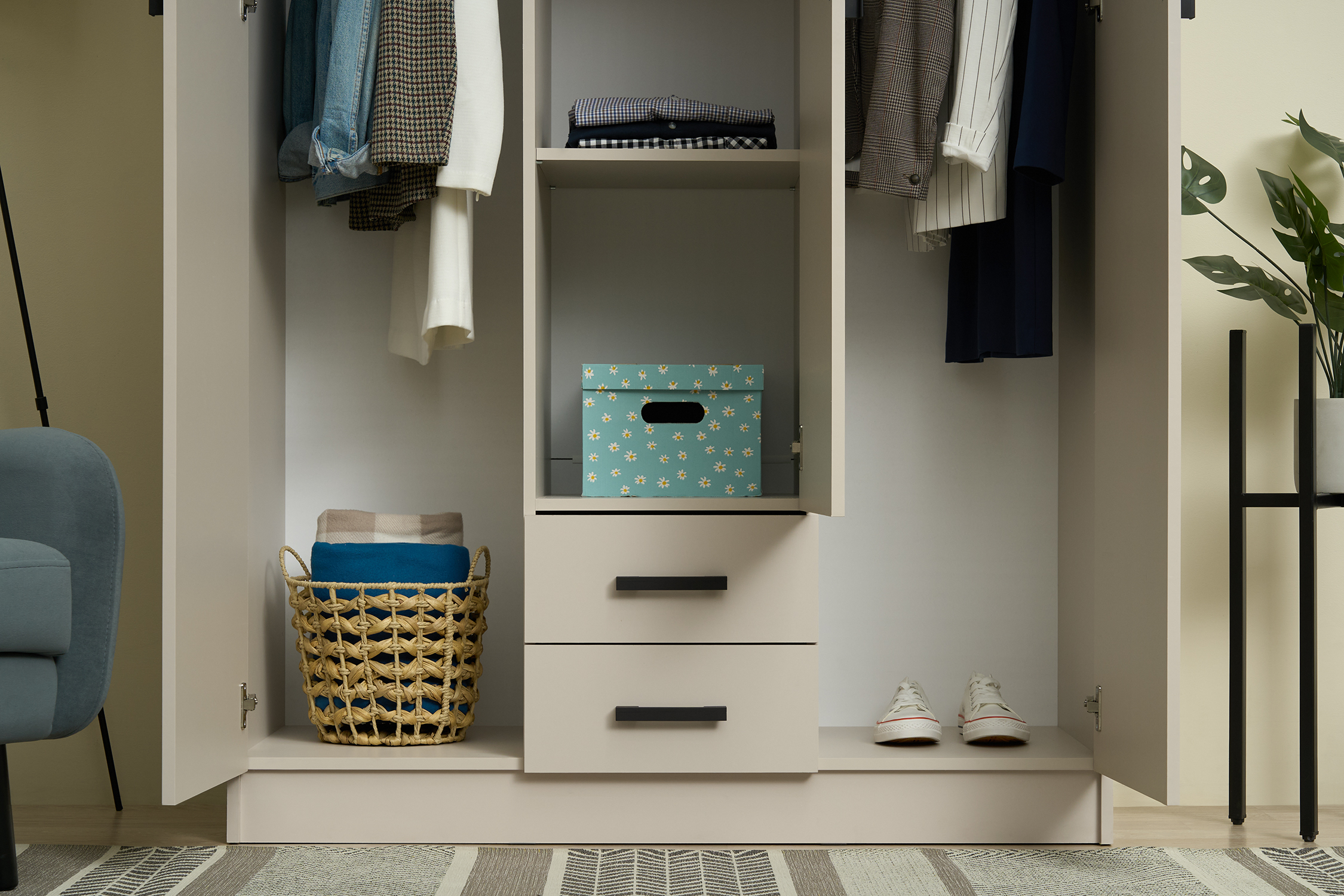 Шкаф Трио тефия