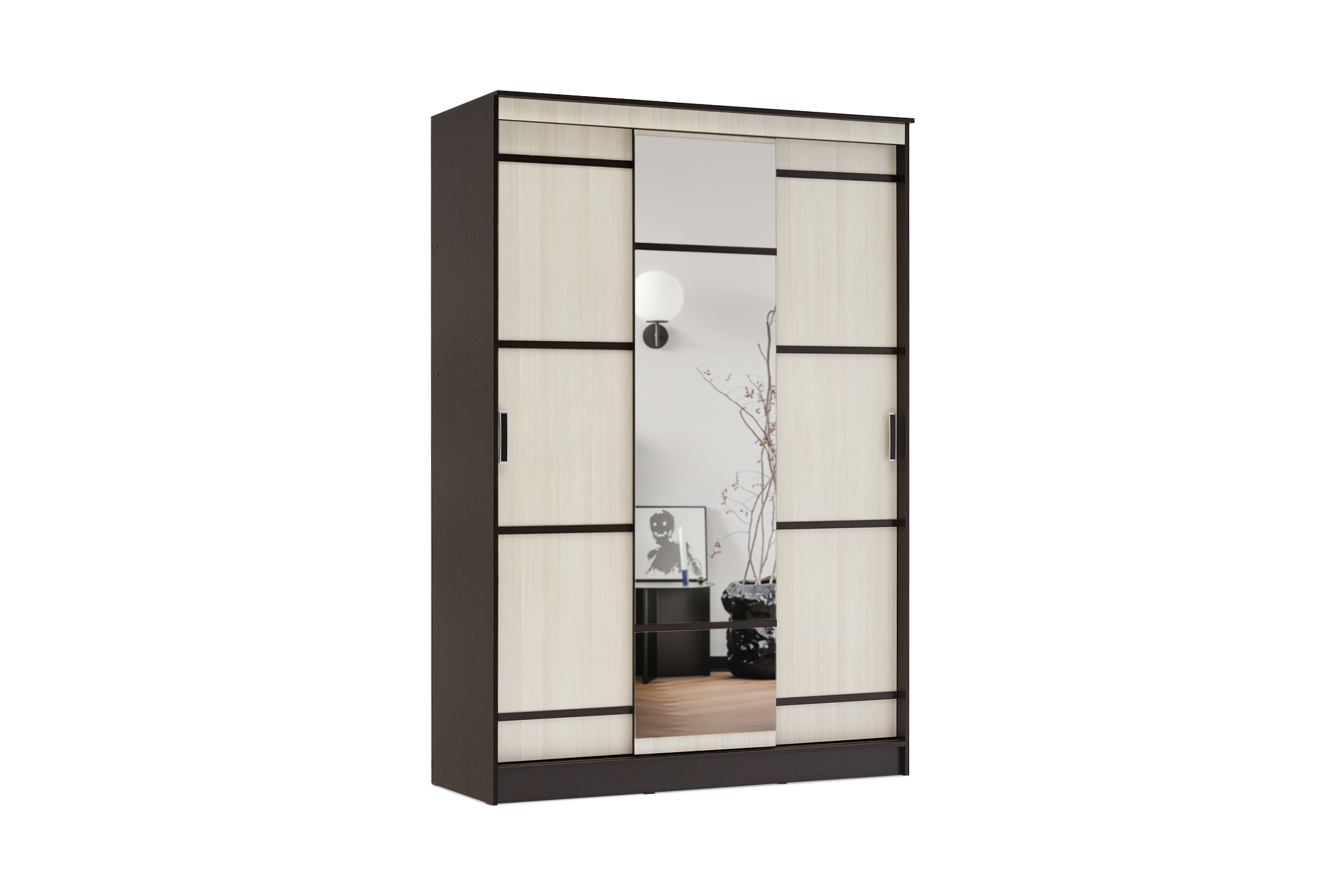 Шкаф-купе Сакура 1.5 м венге / лоредо