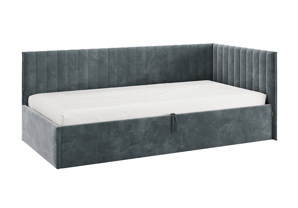 Тахта Твикс велюр графит