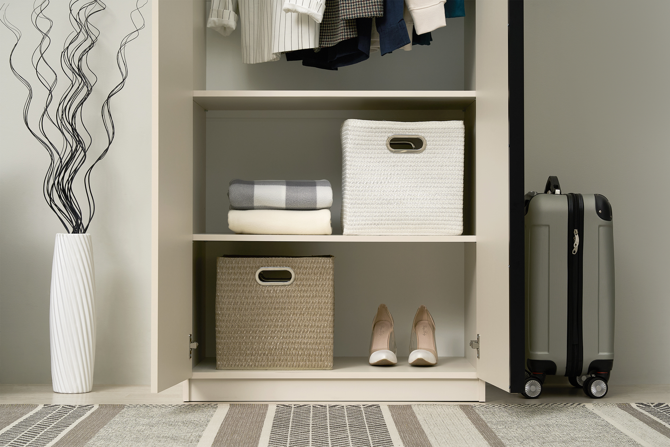 Шкаф 2-х створчатый Тивина меланж