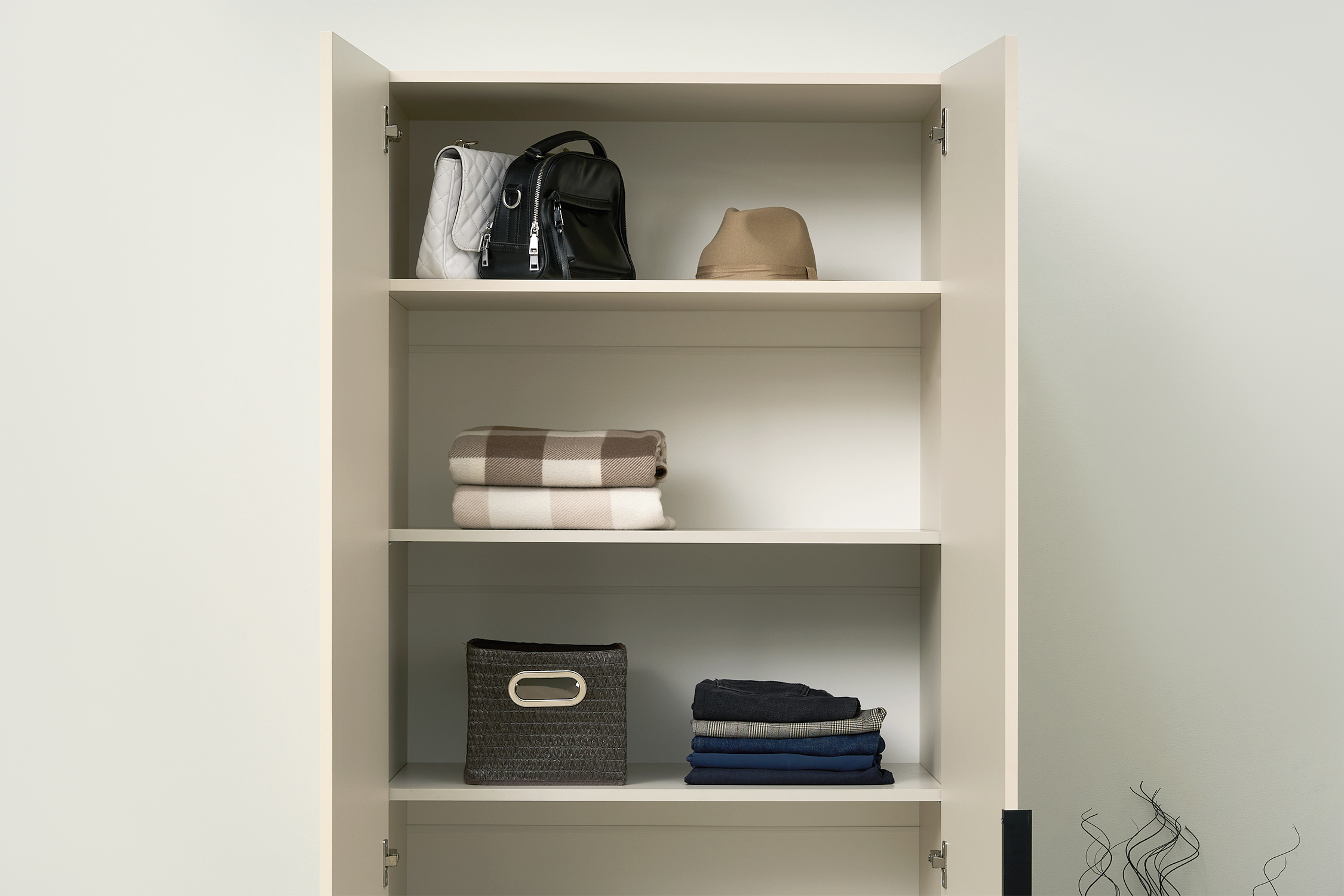 Шкаф 2-х створчатый Тивина меланж