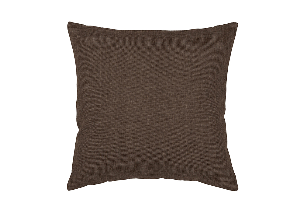 Подушка декоративная Волшебная ночь 40х40 см рогожка, коричневая