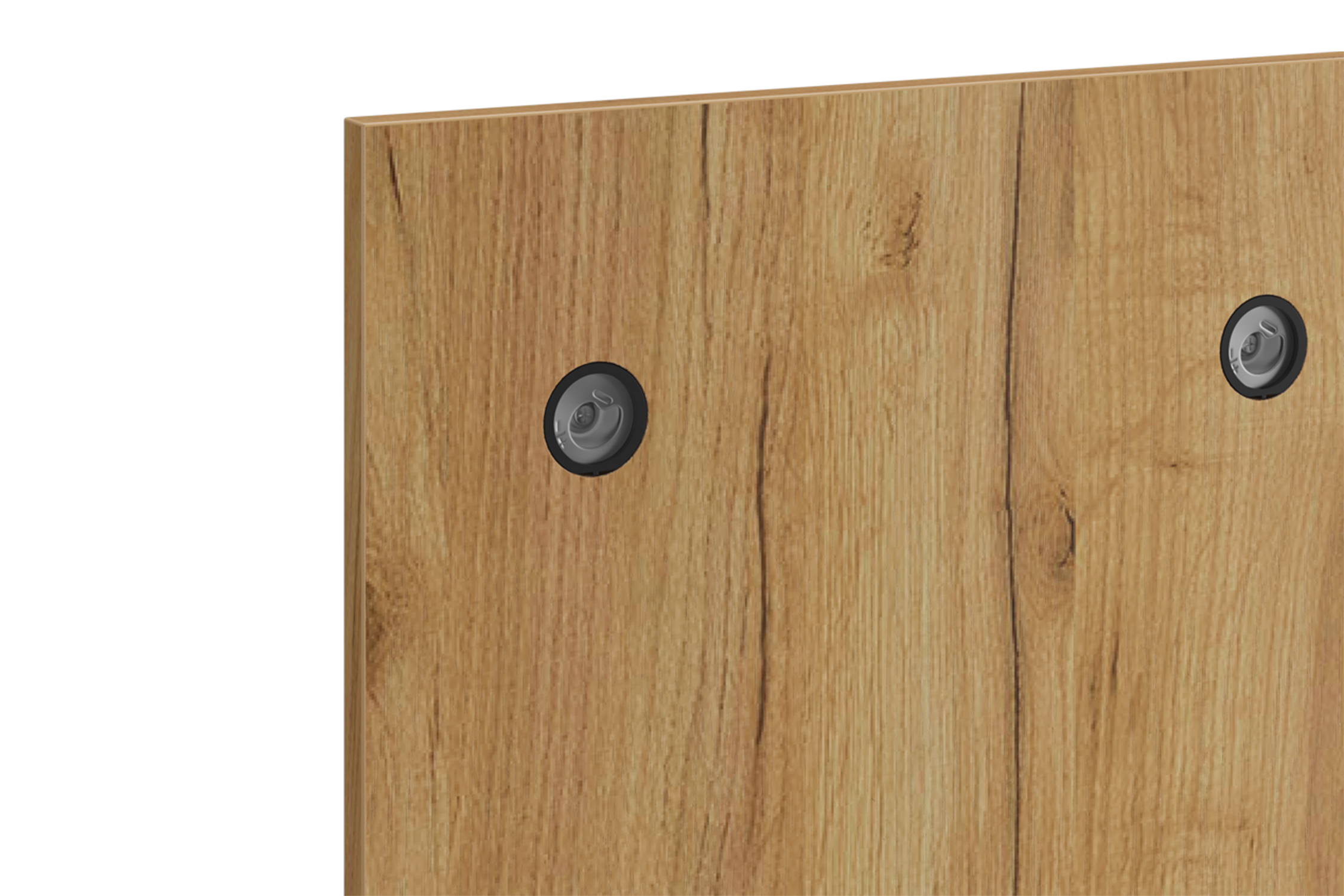 Вешалка Бодрум дуб крафт золотой