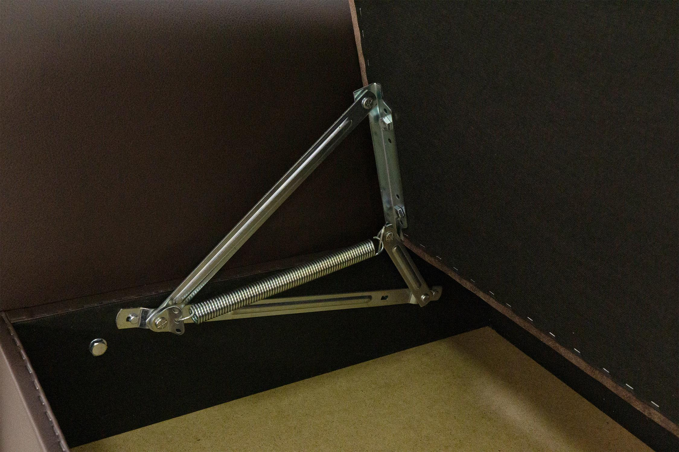 Тахта Вена темно-коричневая