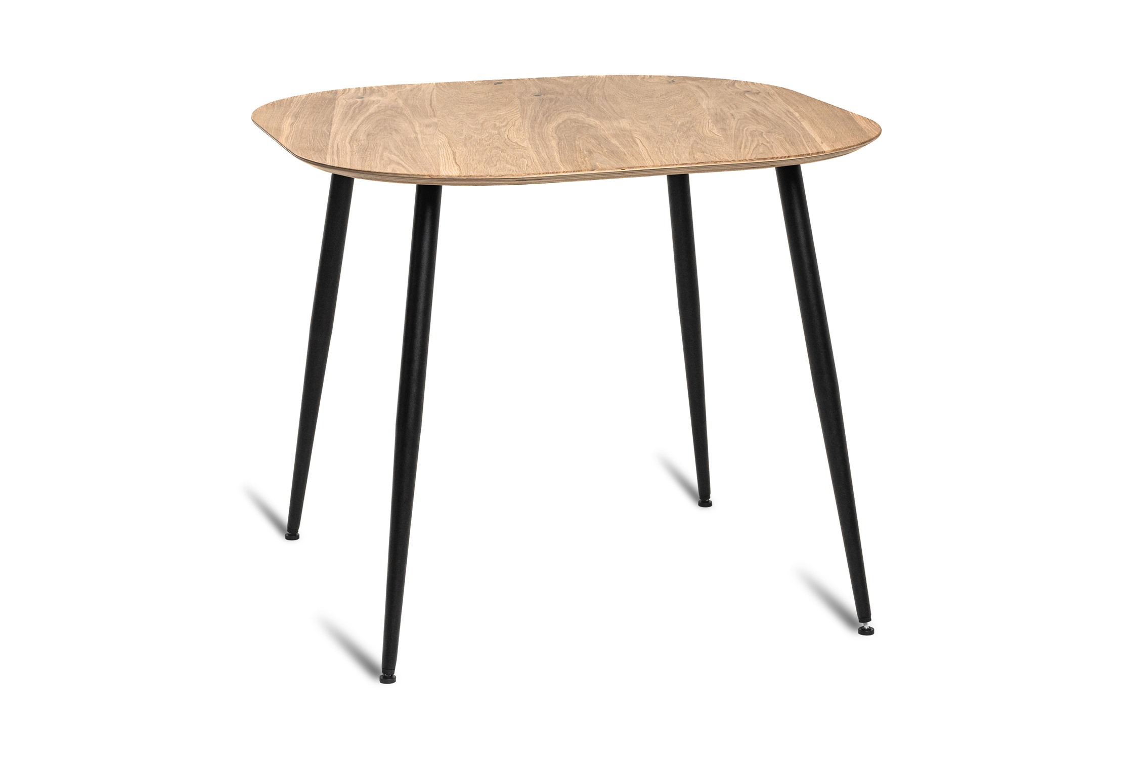 Стол обеденный Венсе рустик натуральный / черный