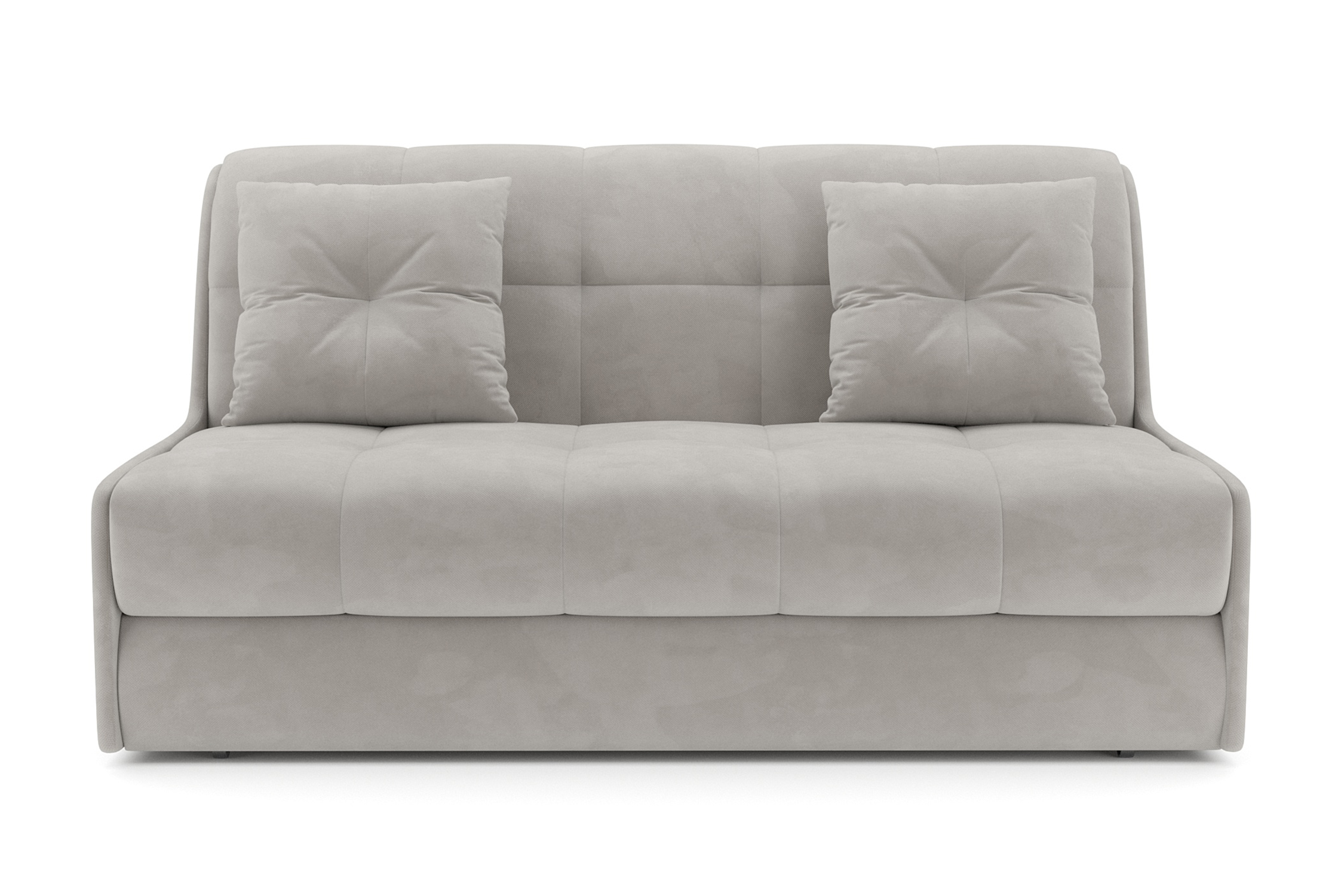 Диван аккордеон Барон №2 велюр бежевый