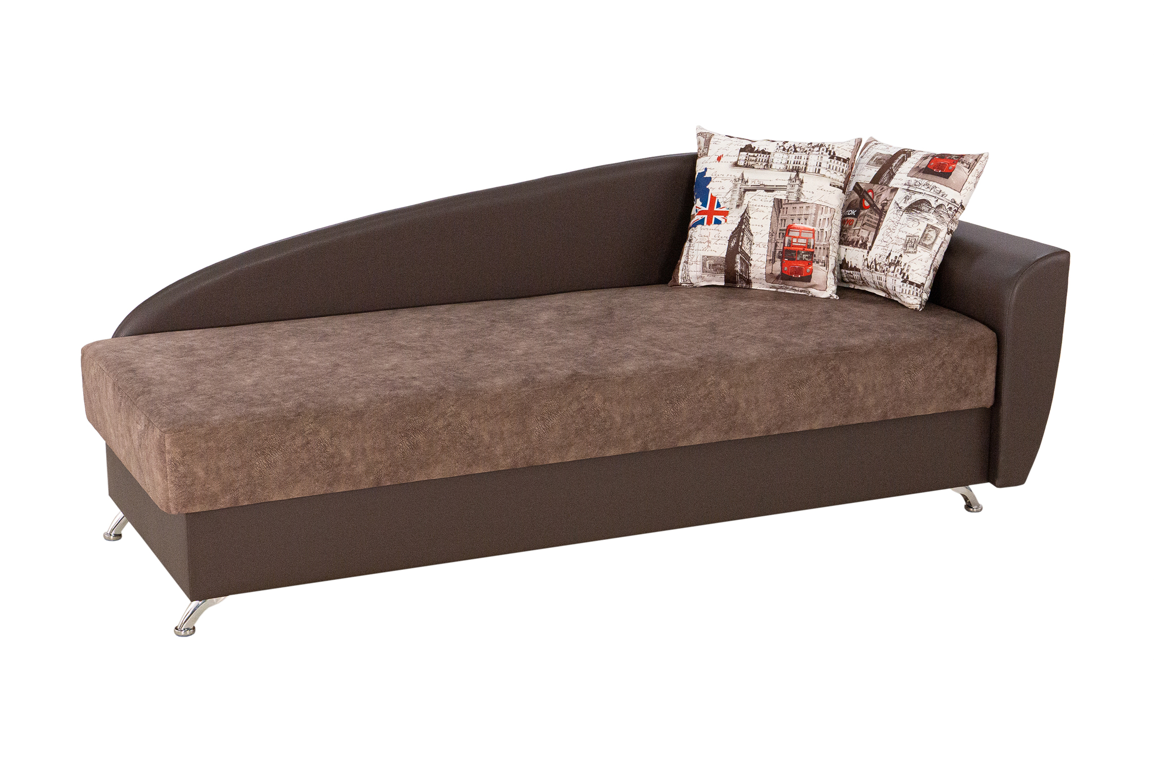 Тахта Вена темно-коричневая