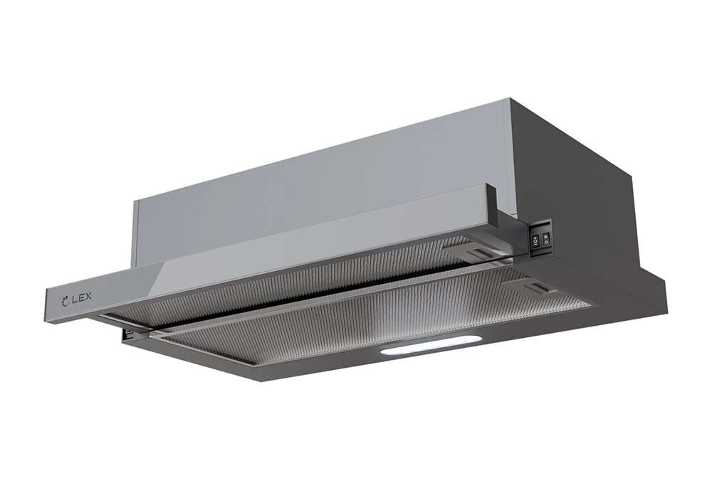 Встраиваемая вытяжка LEX HUBBLE G 600 GREY
