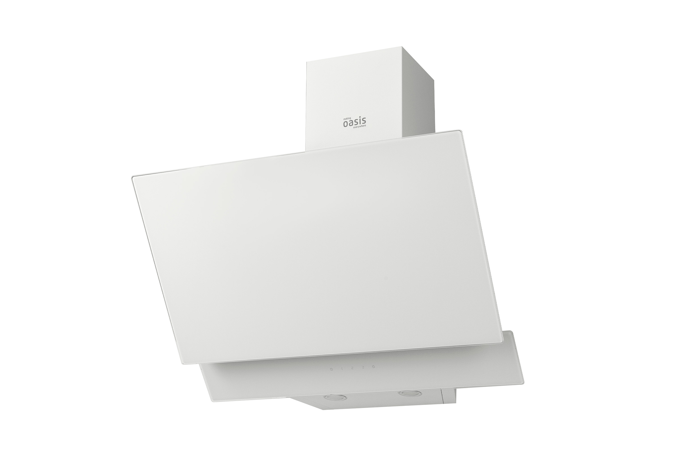 Наклонная вытяжка Oasis NF-60W белая