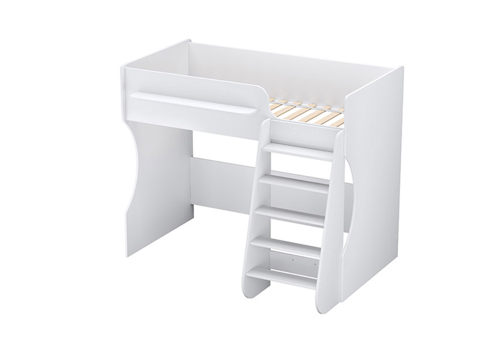 Кровать-чердак Polini kids Dream 1700 белый