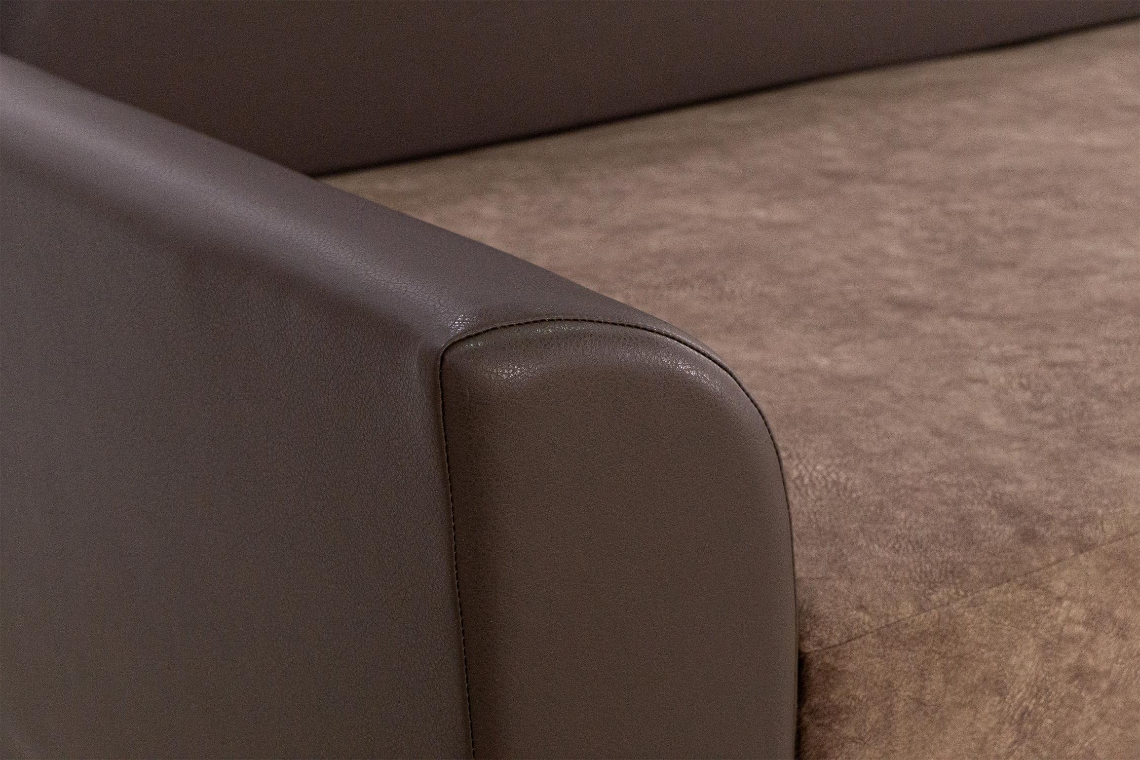 Тахта Вена темно-коричневая