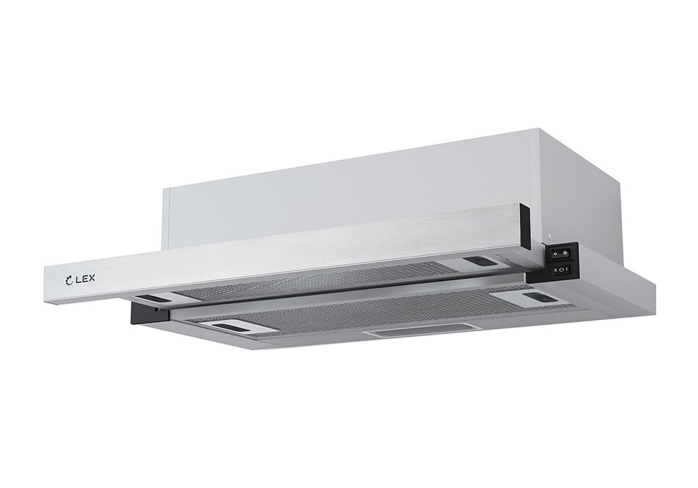 Встраиваемая вытяжка LEX HIDE 500 INOX