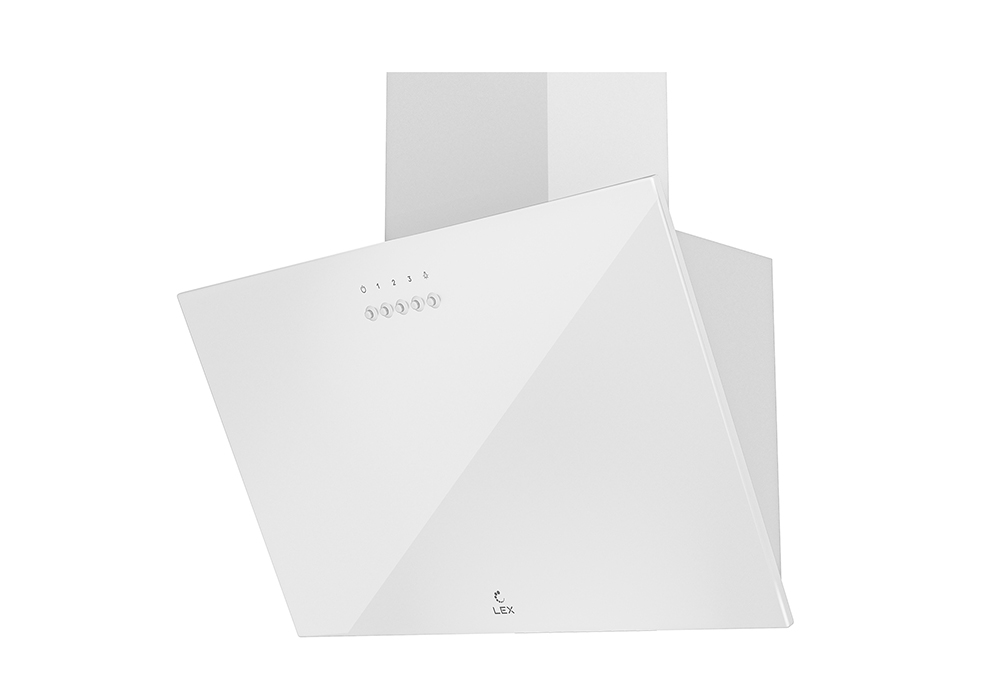 Наклонная вытяжка LEX MOZA 450 WHITE