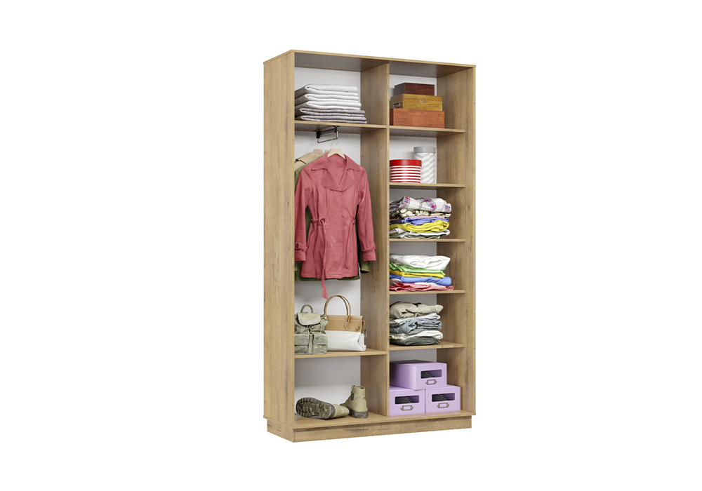 Шкаф-купе двухдверный Вега мини бунратти