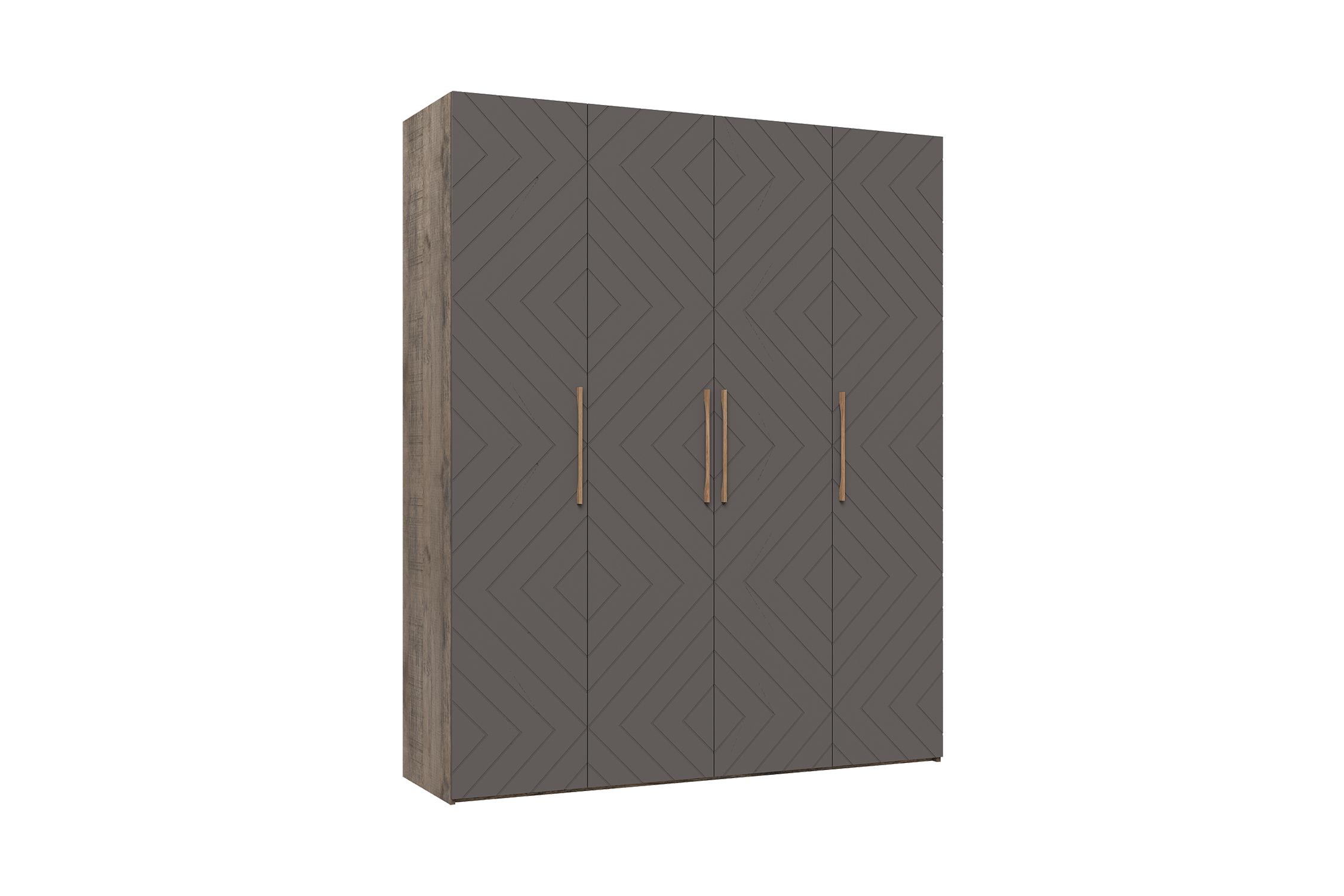 Шкаф Ньёрд 1800 дуб самдал / черника