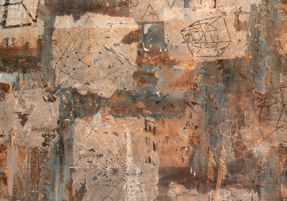 Столешница 38 мм № 103 БТ граффити