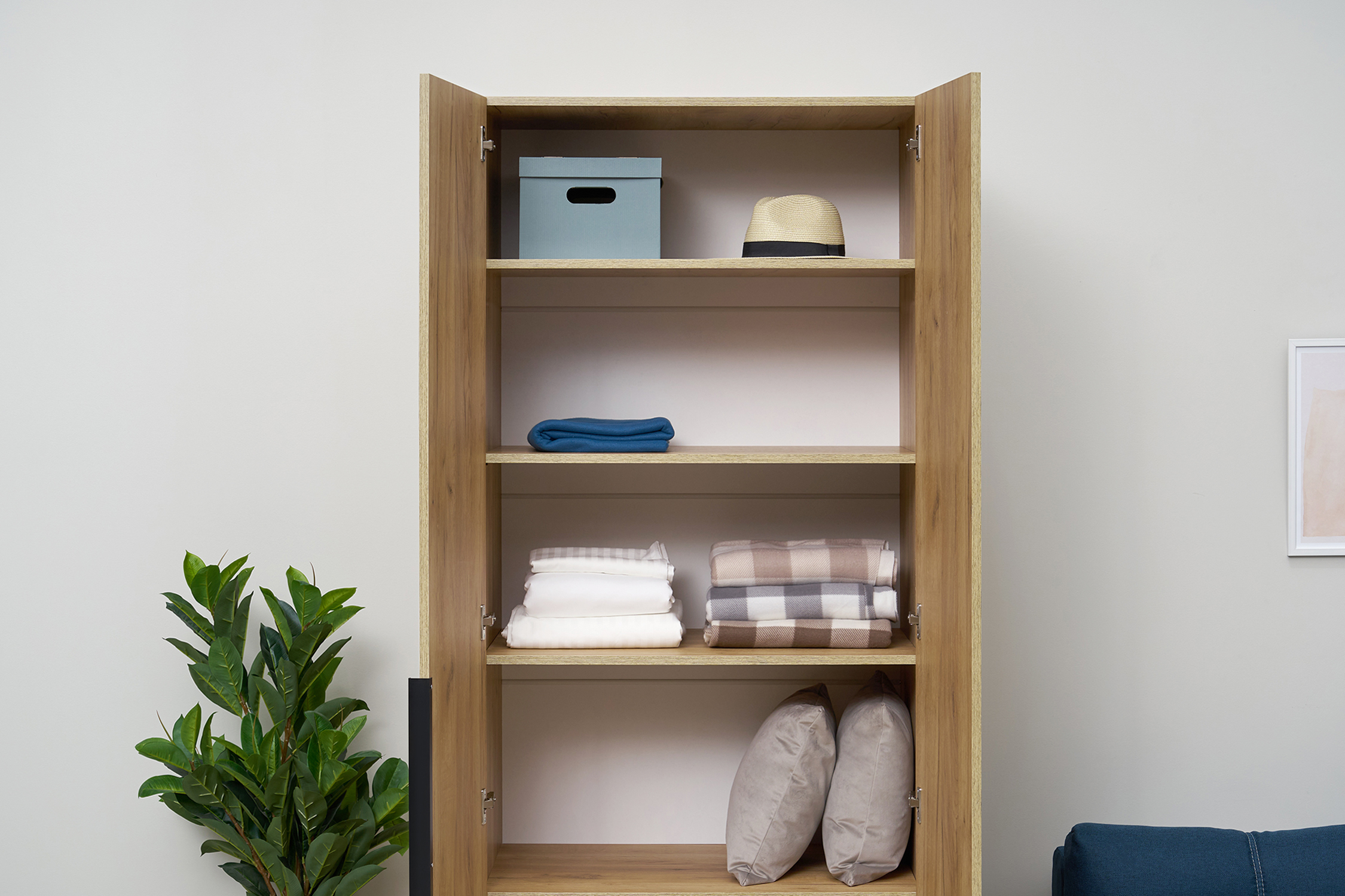 Шкаф 2-х створчатый Тивина дуб золотой