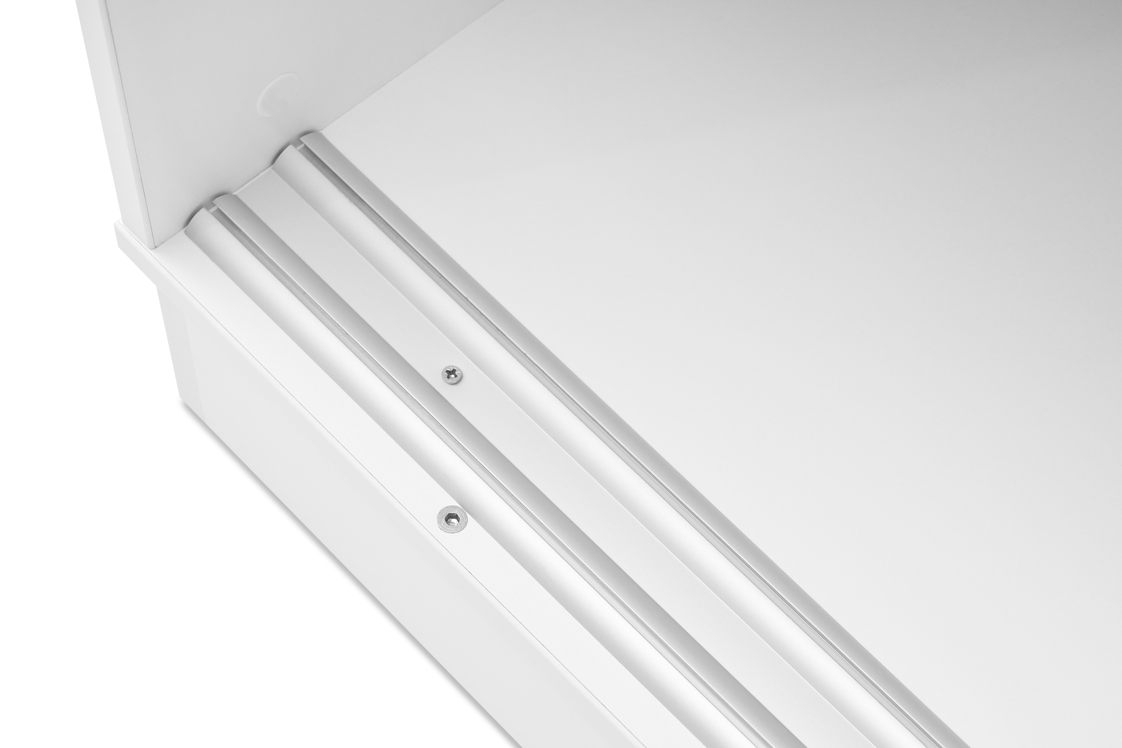 Шкаф-купе двухдверный Арго белый