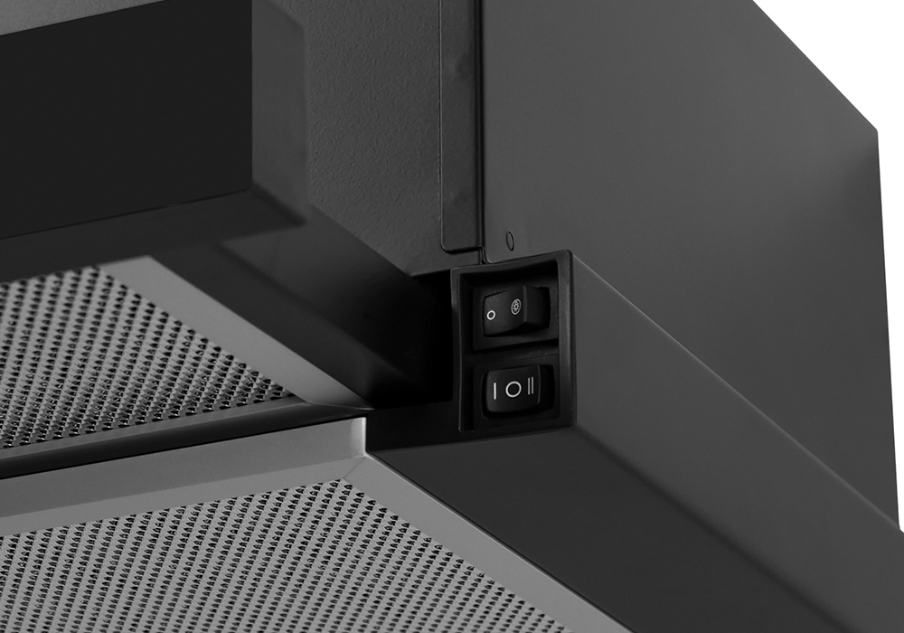 Встраиваемая вытяжка LEX HIDE 500 BLACK