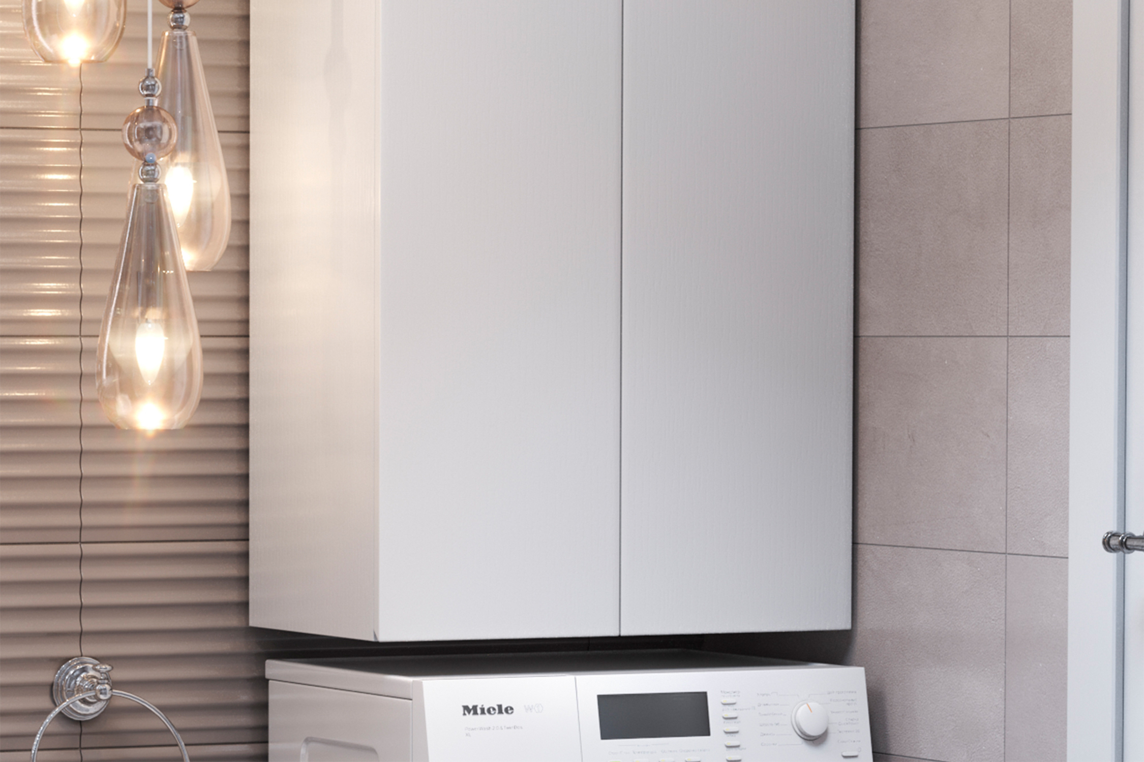 Шкаф навесной Wing белый