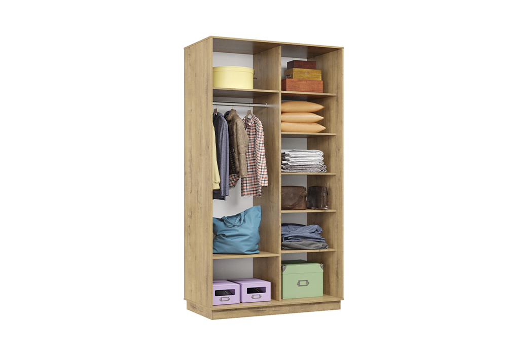 Шкаф-купе двухдверный Вега мини бунратти