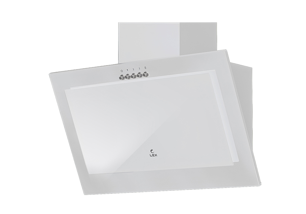 Наклонная вытяжка LEX MIO G 600 WHITE