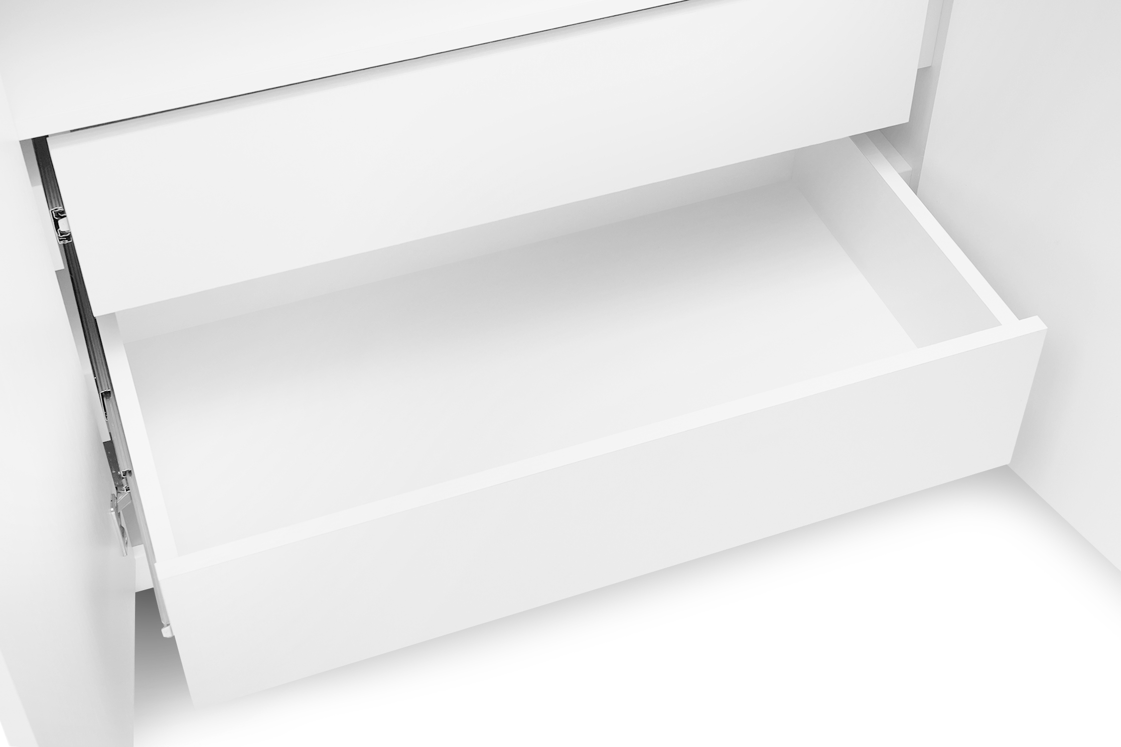 Шкаф 2-х створчатый Тивина белый текстурный