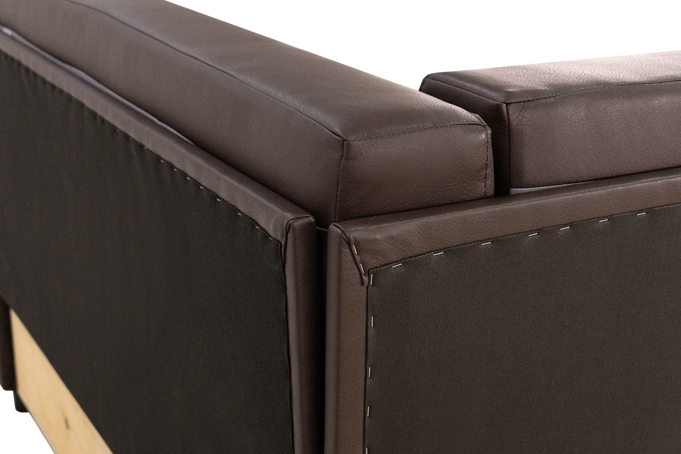 Кухонный уголок Прага темно-коричневый