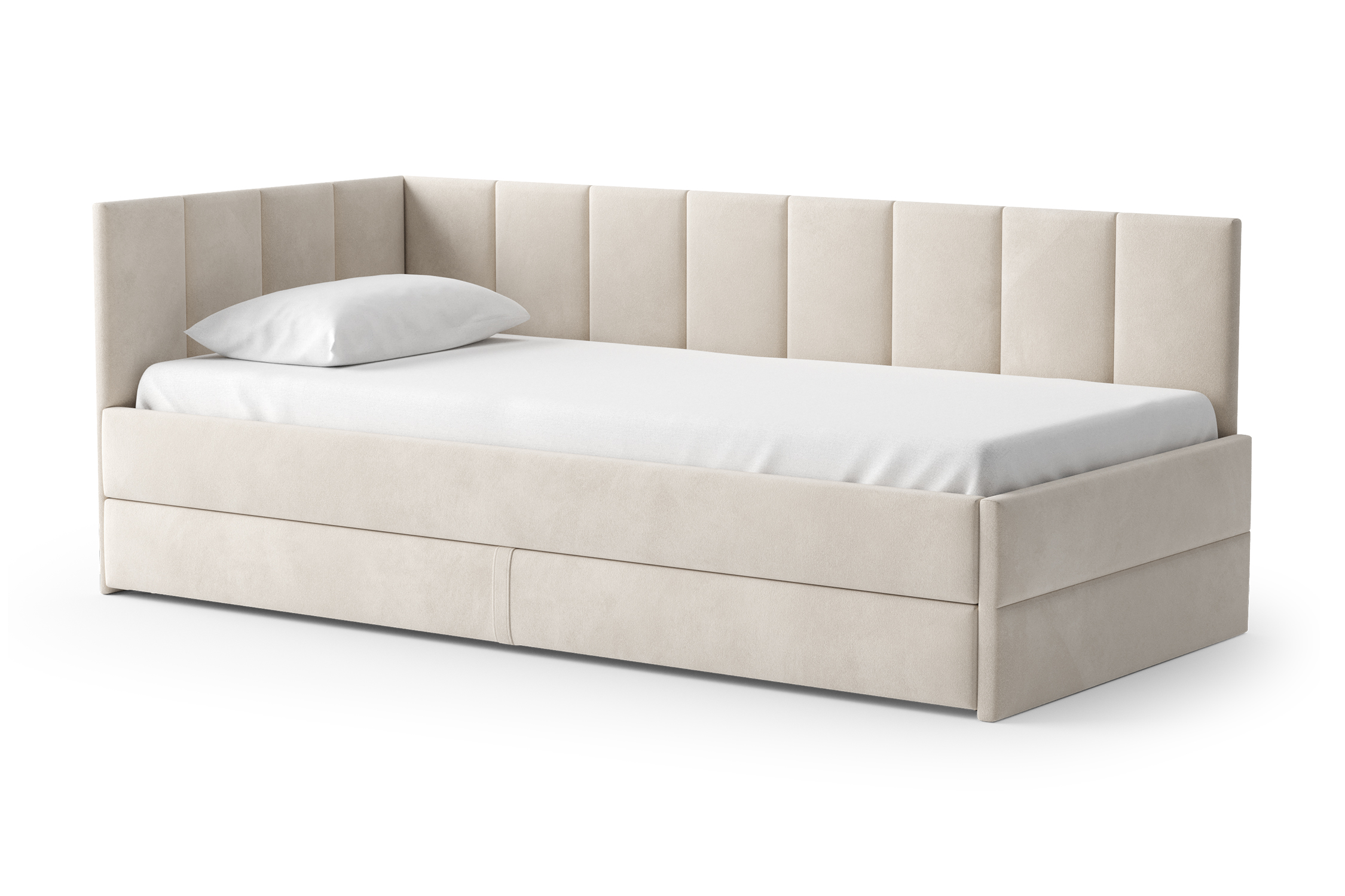 Кровать Норли песочная