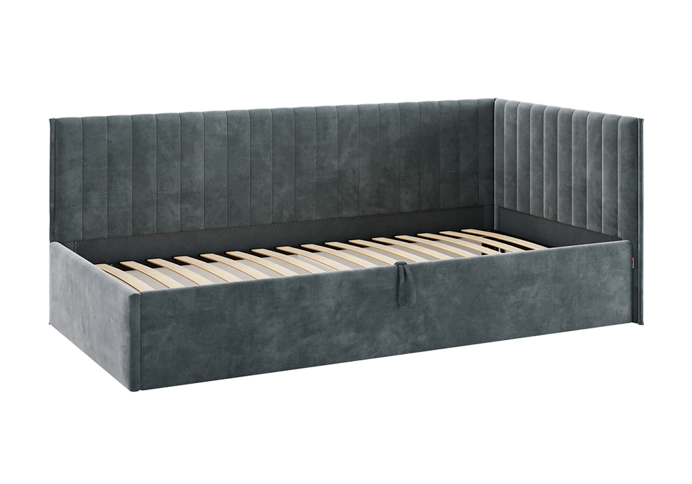 Тахта Твикс велюр графит
