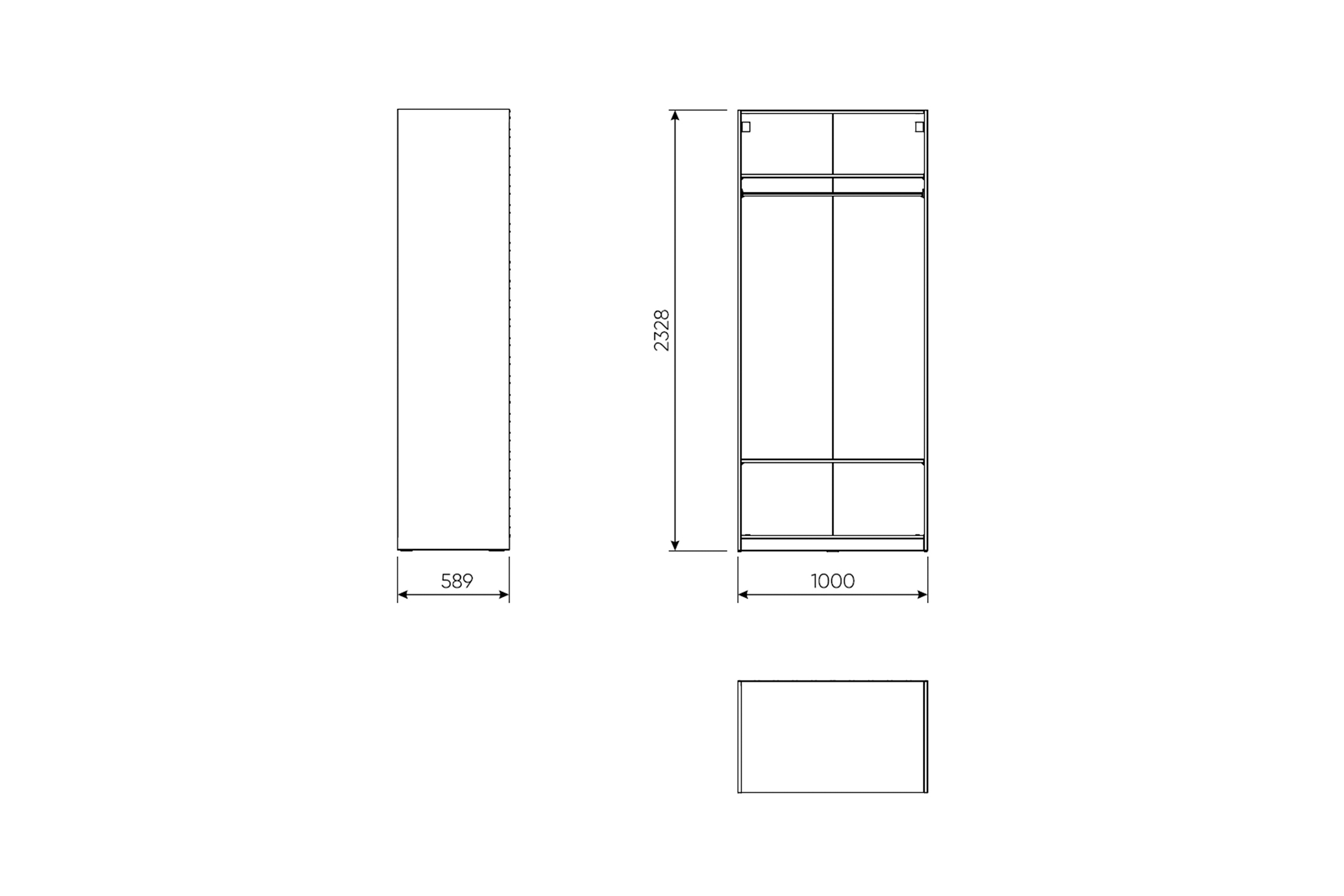 Стеллаж Макс со штангами серый