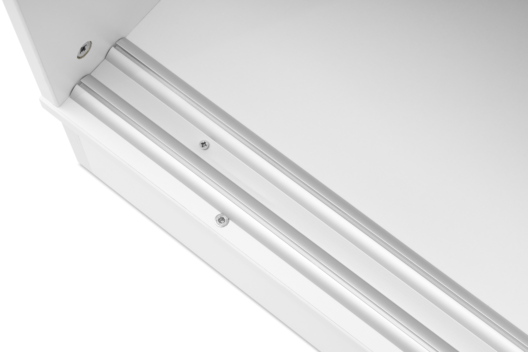 Шкаф-купе двухдверный Арго белый