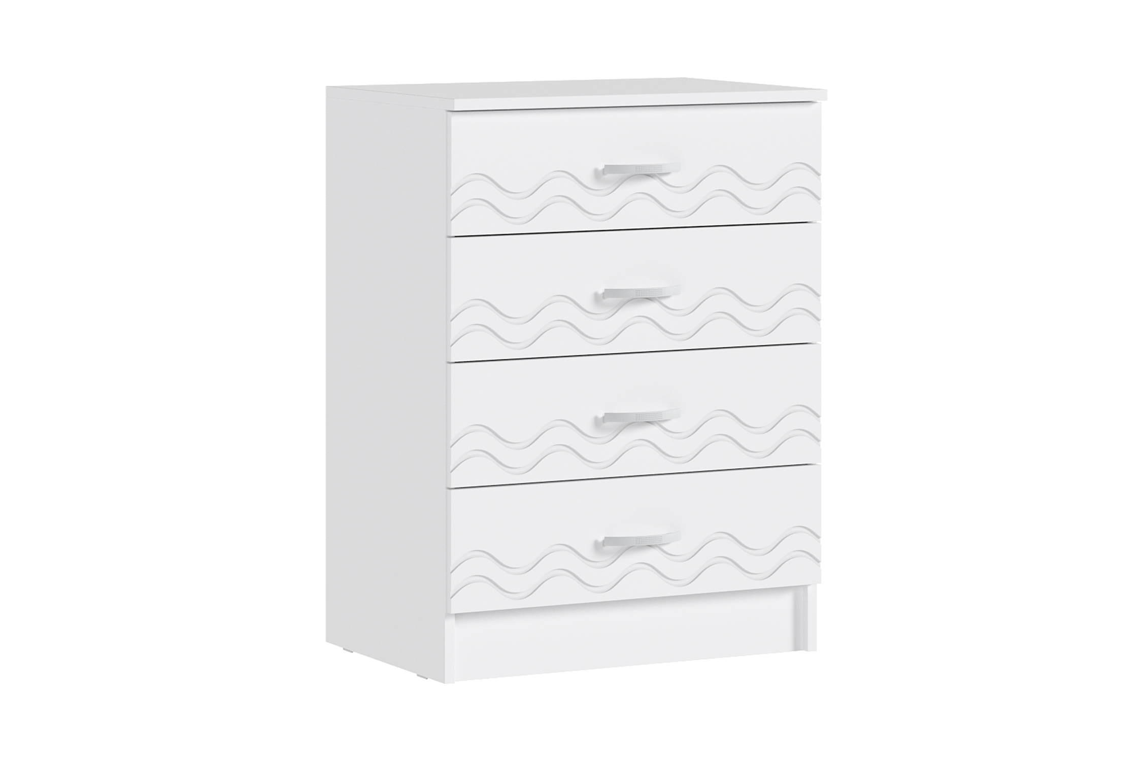 Комод Юниор-2 белый / шарли белый