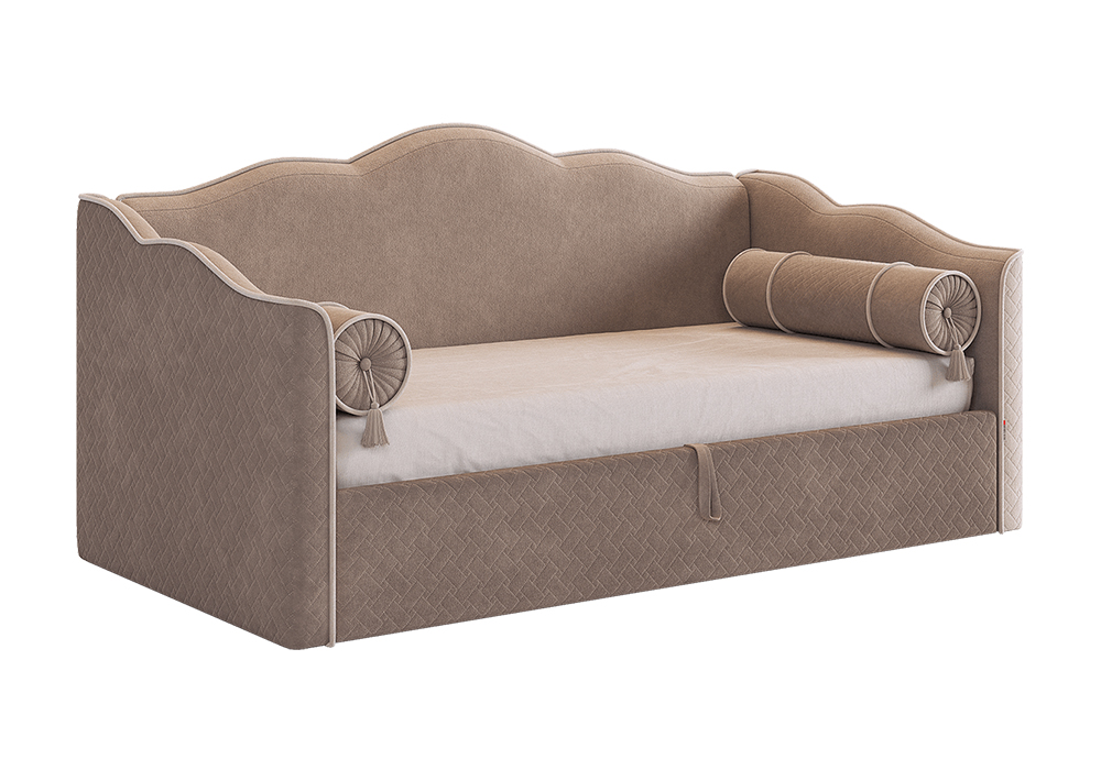 Софа Лея К1 велюр латте / крем