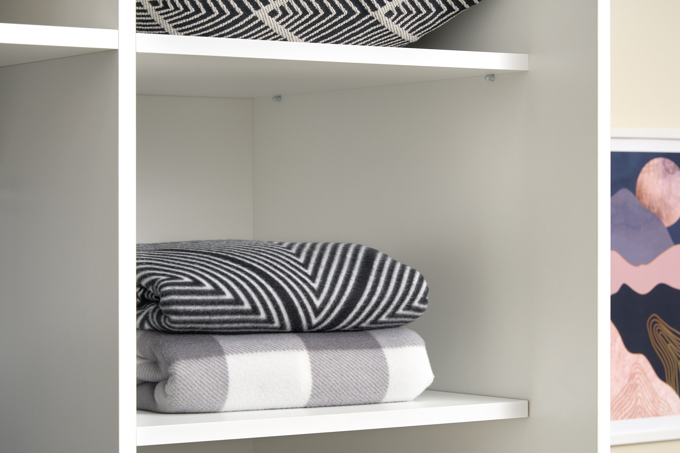 Шкаф-купе двухдверный Арго белый