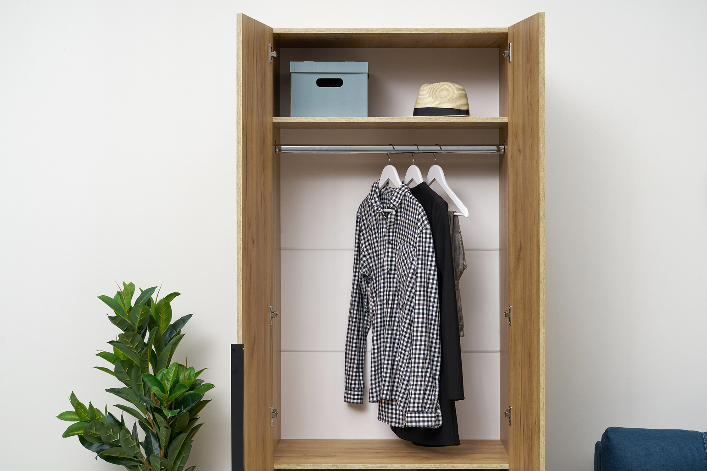 Шкаф 2-х створчатый Тивина дуб золотой