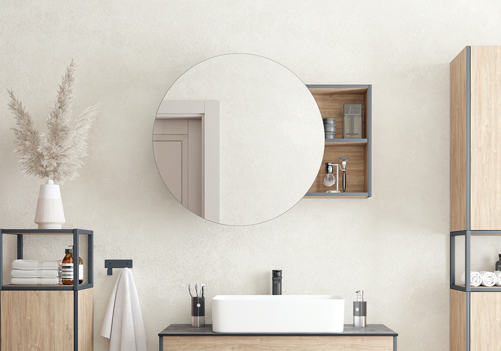 Зеркало-шкаф Форест 99 сонома