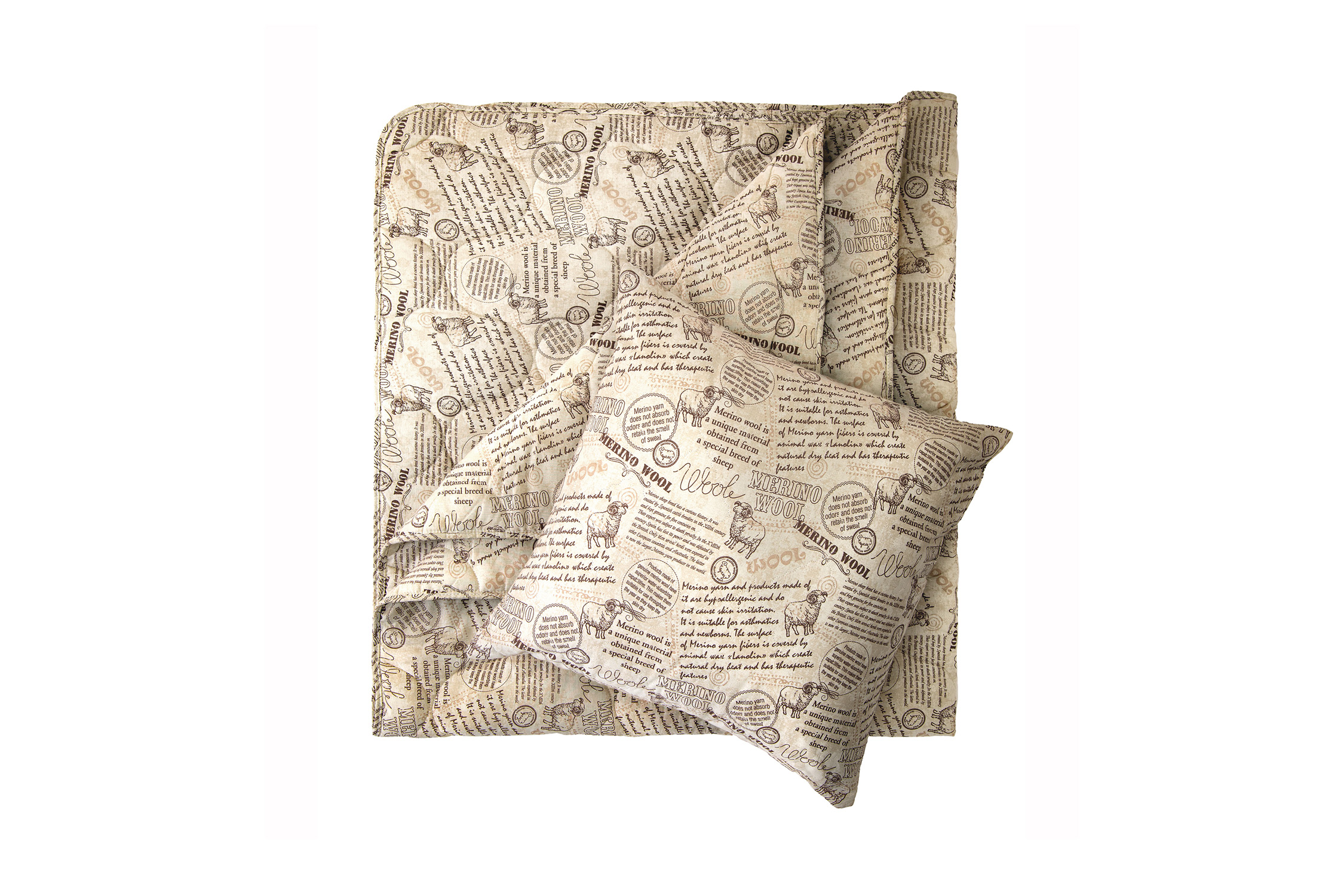 Подушка с шерстью мериноса Волшебная ночь