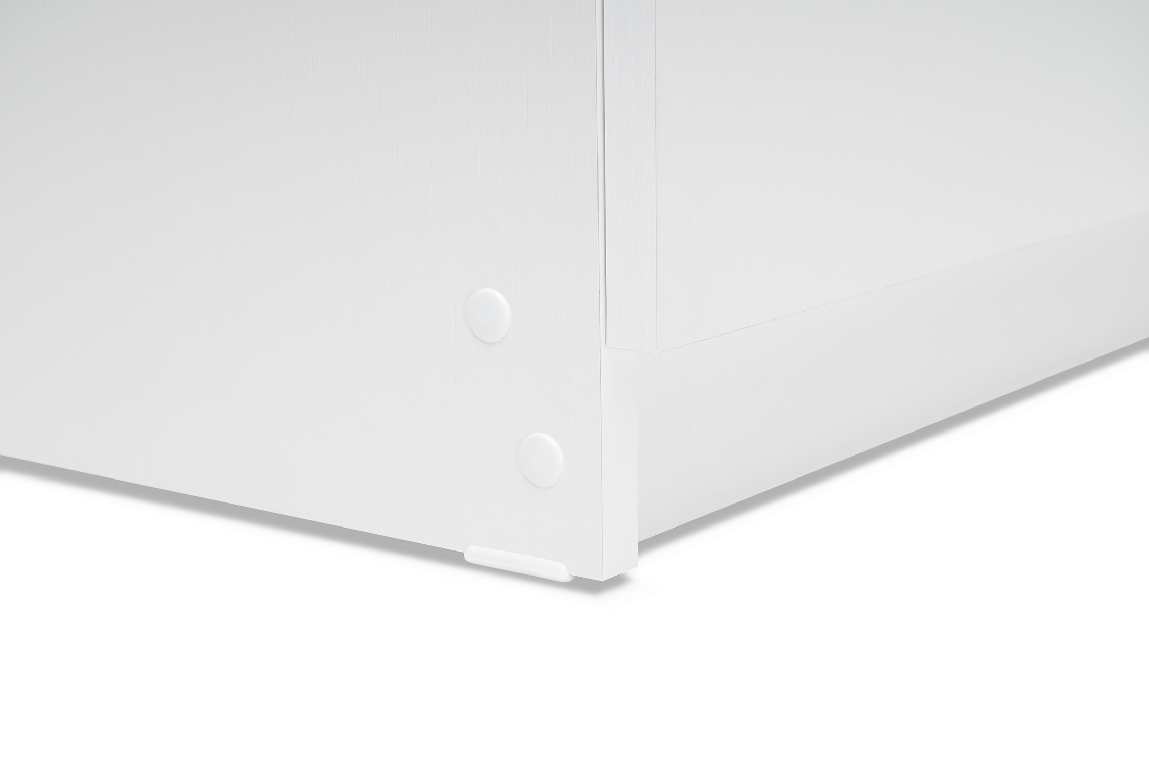 Шкаф 2-х створчатый Тивина белый текстурный