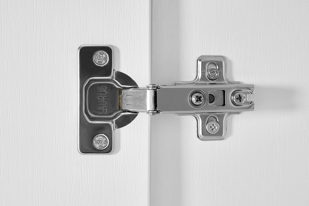 Тумба 3-х створчатая Тивина белый текстурный